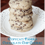 {Copycat} Panera Chewy Chocolate Chip Cookies by www.thepinningmama.com