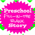 Mad Libs Style Story for Preschoolers by www.thepinningmama.com