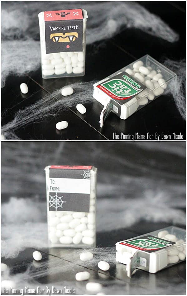Free Printable Halloween Tic Tac Labels | Dawn Nicole Designs®