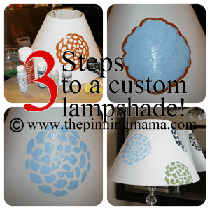 DIY Lamp with Stencils or Silhouette by www.thepinningmama.com DIY Lamp with Stencils or Silhouette by www.thepinningmama.com