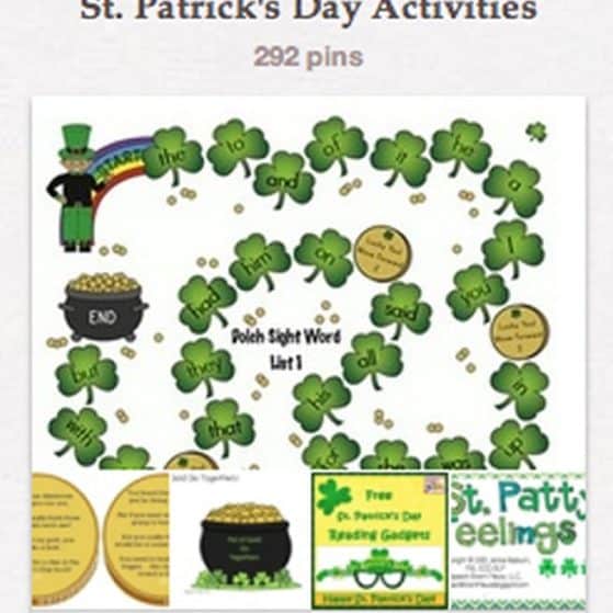 Activities and Crafts for St Patricks Day