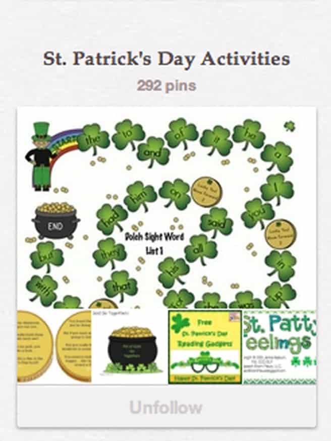 Activities and Crafts for St Patricks Day