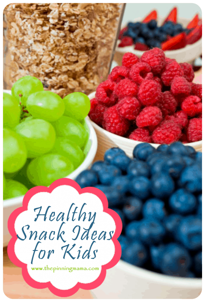 Healthy and Easy Snacks for Kids and Toddlers plus a printable