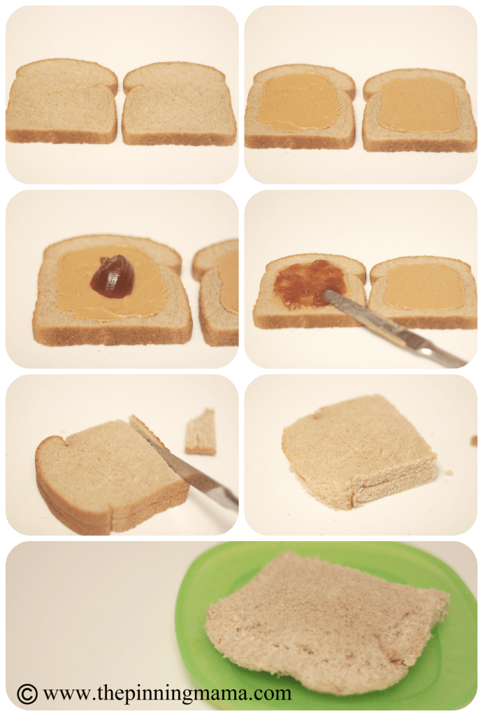 Freezer Cooking Peanut butter & Jelly Sandwich