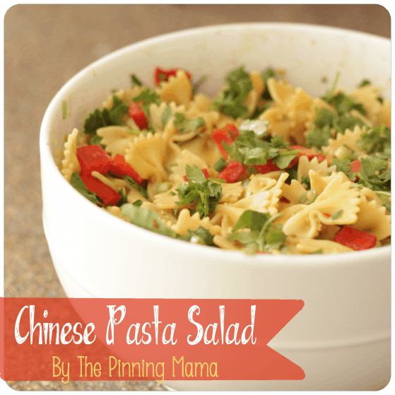 Chinese Pasta Salad By The Pinning Mama