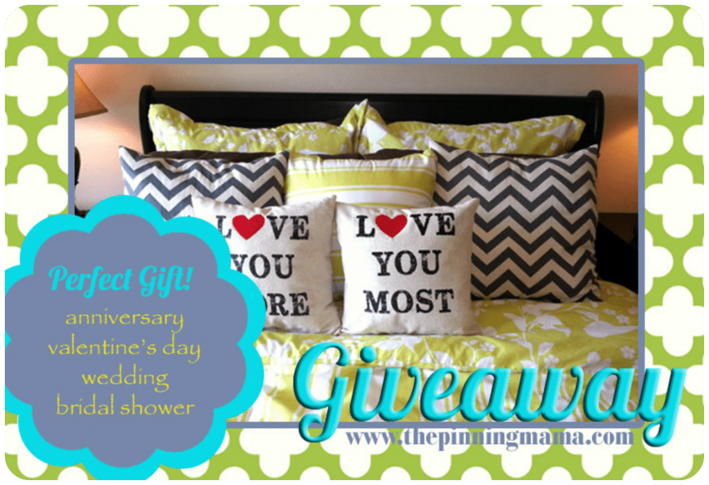 home decor - cute anniversary pillows www.thepinningmama.com