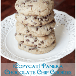{Copycat} Panera Chewy Chocolate Chip Cookies by www.thepinningmama.com