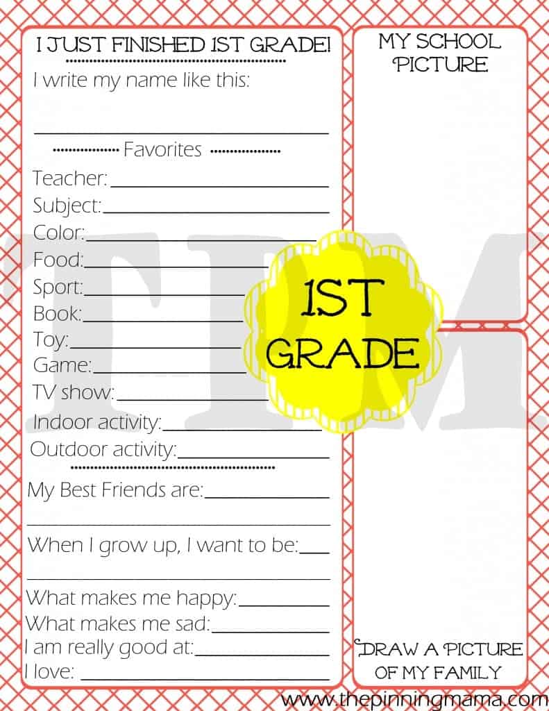 Kids End Of School Year Interview by www.thepinningmama.com