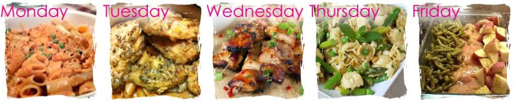 Weekly Meal Planning by The Pinning Mama
