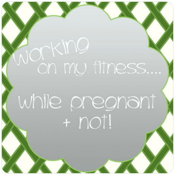 Working out while pregnant www.thepinningmama.com