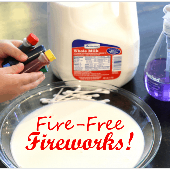 Indoor Crafts - Fireworks