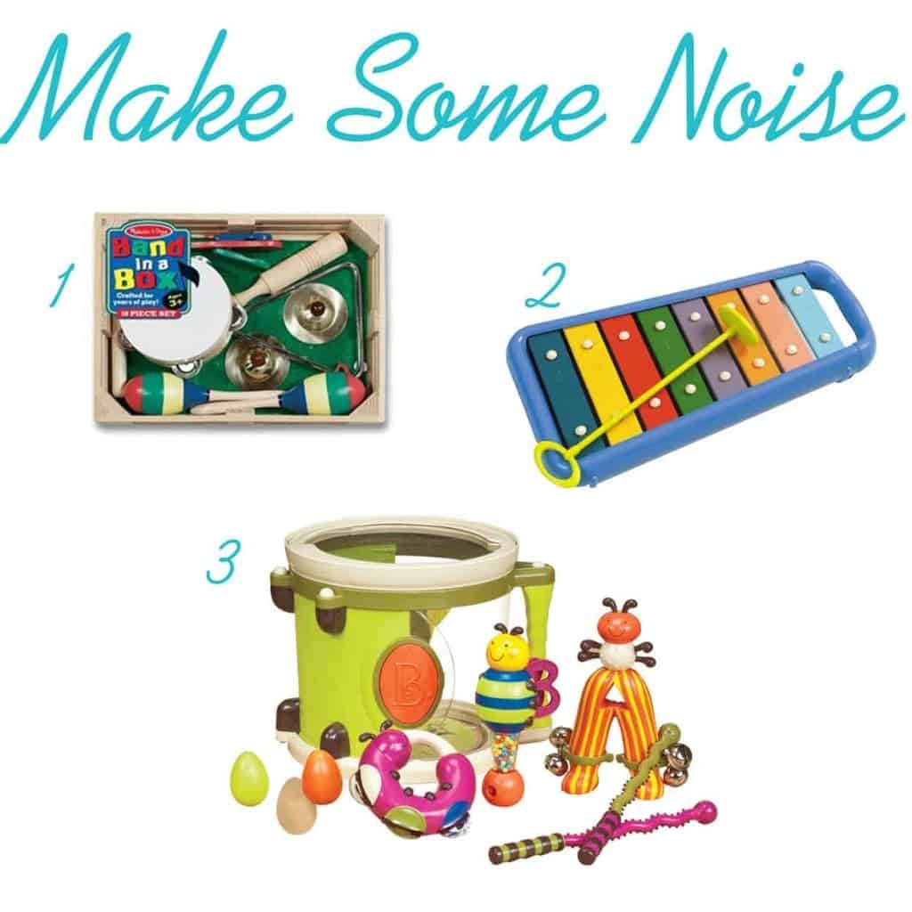 musical instrument gifts for a one year old via www.thepinningmama.com