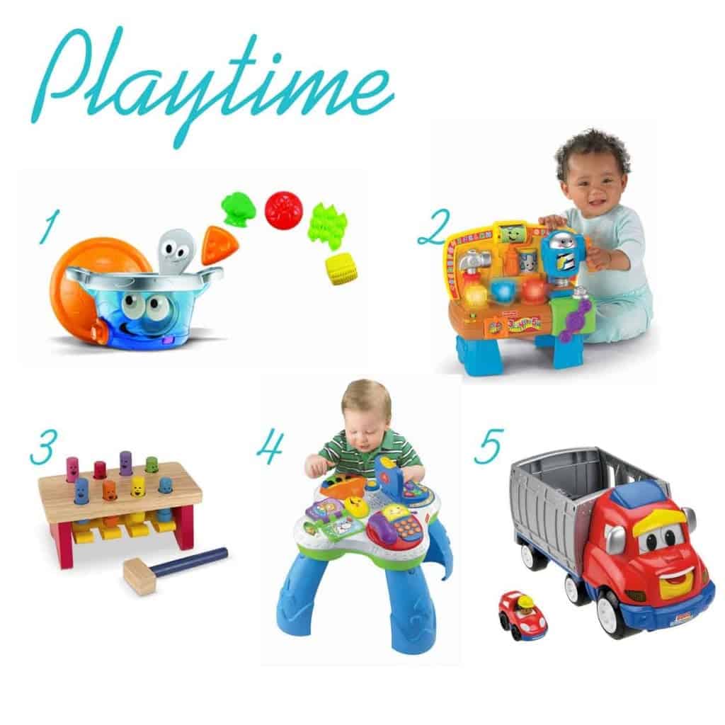 play time gifts for one year old www.thepinningmama.com