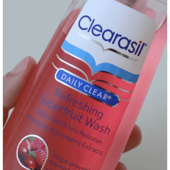 clearasil superfruit facewash review www.thepinningmama.com