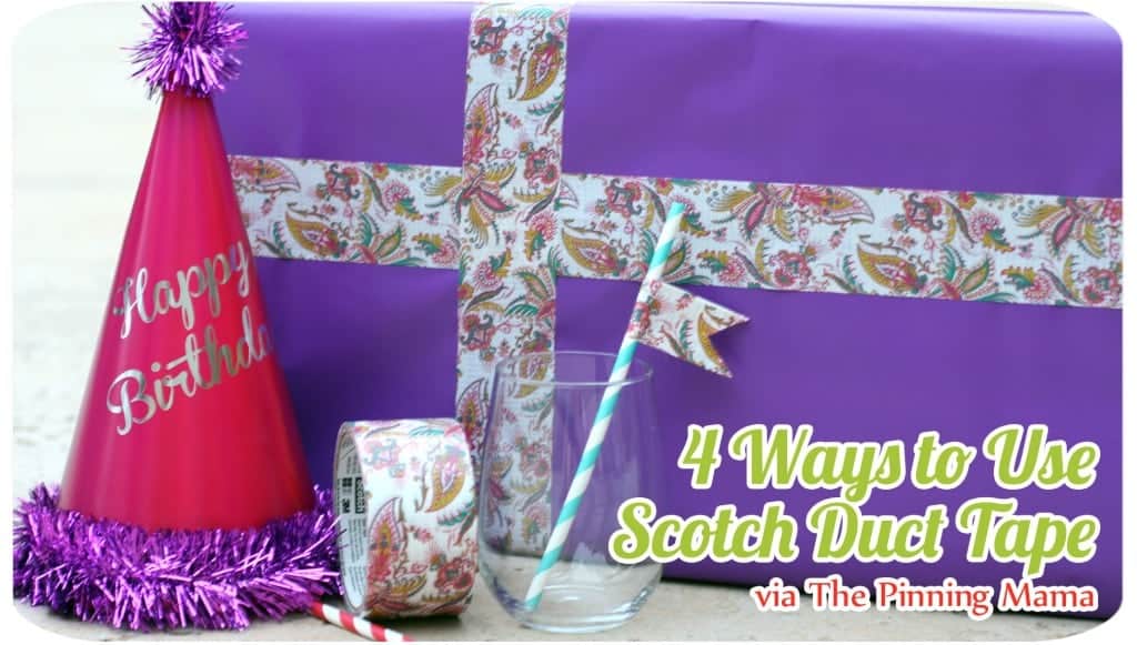 scotch duct tape projects www.thepinningmama.com