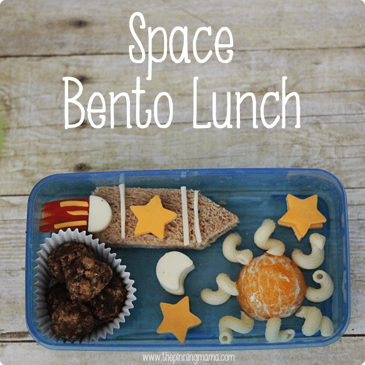 Space Bento Box Lunch by www.thepinningmama.com