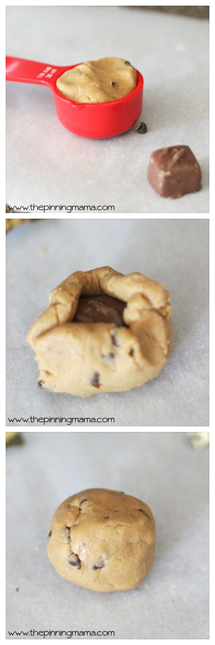 The Ultimate Game Day Recipe!!! Snickers Stuffed Chewy Chocolate Chip Cookies by www.thepinningmama.com #shop