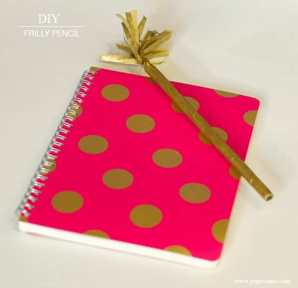 DIY-gold-pencil-notebook