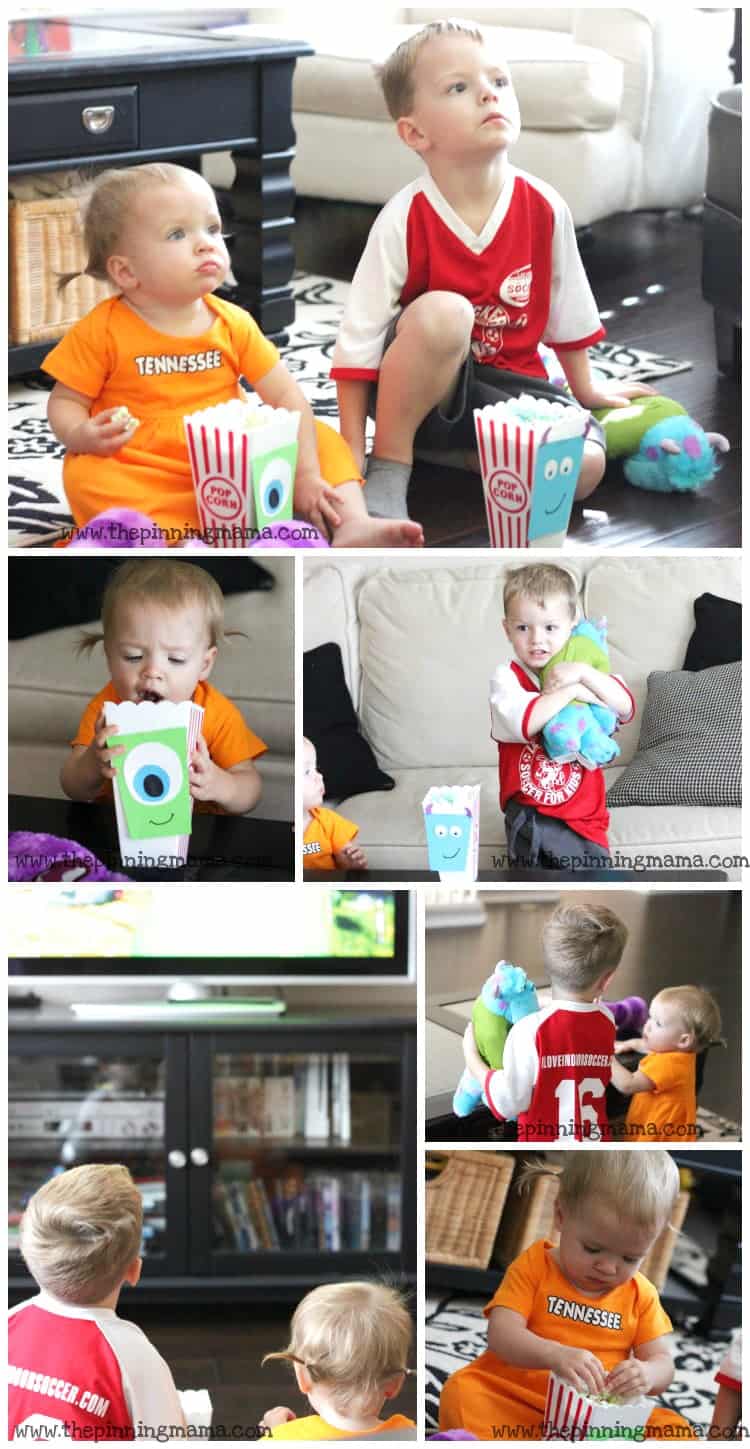 Monsters University Candied Monster Popcorn www.thepinningmama.com