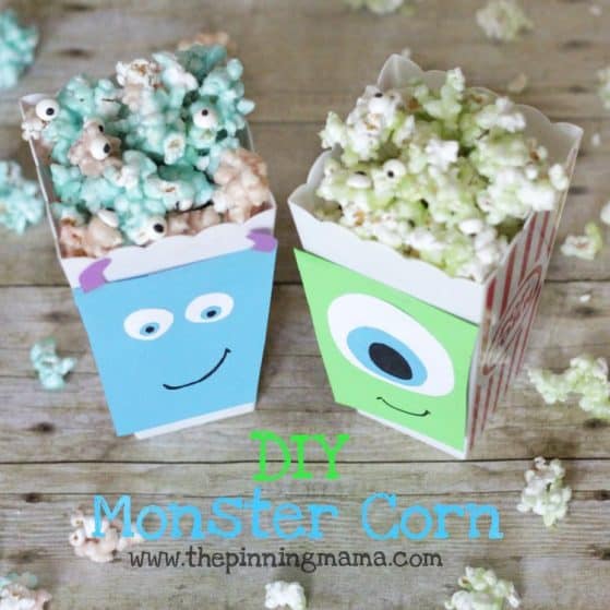 Monsters University Candied Monster Popcorn www.thepinningmama.com #shop #ScareEdu #cbias