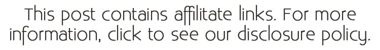 Affiliate link disclosure