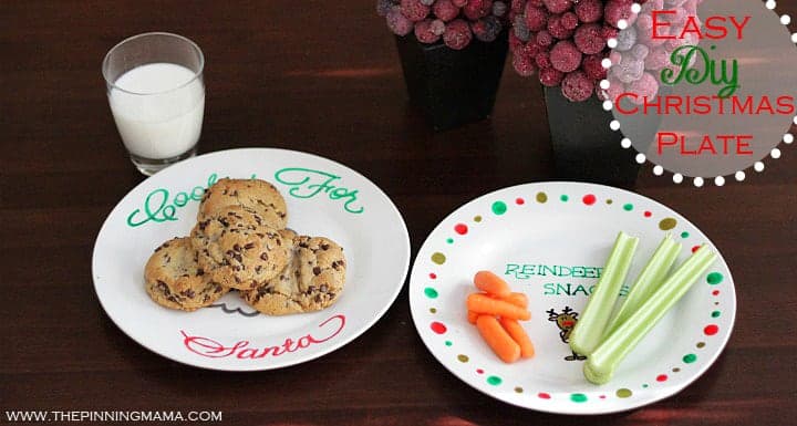 web Santa Cookie Plate 3.1