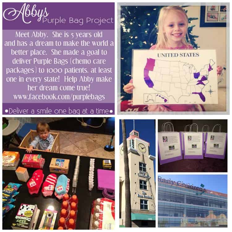 Abby's Purple Bag Project