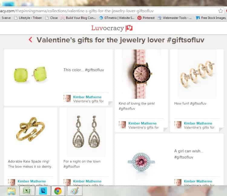 If Pinterest- Amazon- and Priceline had a baby it would be Luvocracy