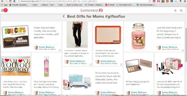If Pinterest- Amazon- and Priceline had a baby it would be Luvocracy
