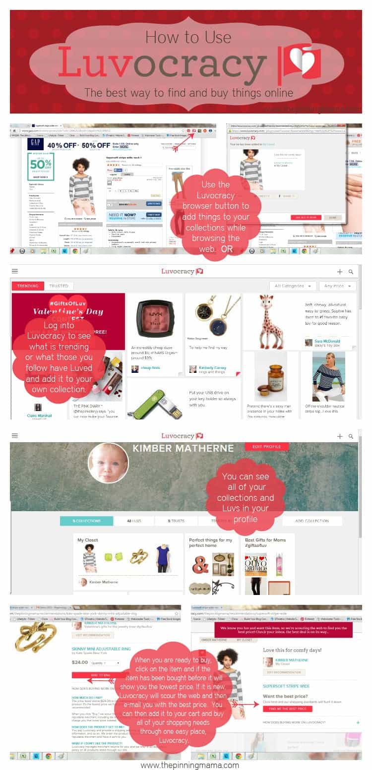 Let Luvocracy find you the lowest price on anything! Plus get rewards to shop online.