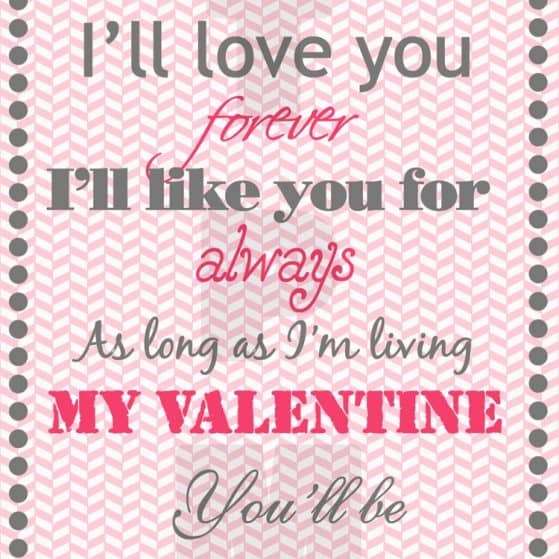 Free Printable Valentine's Day Home Decor Print