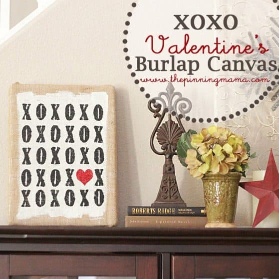 XOXO DIY Valentines Decor