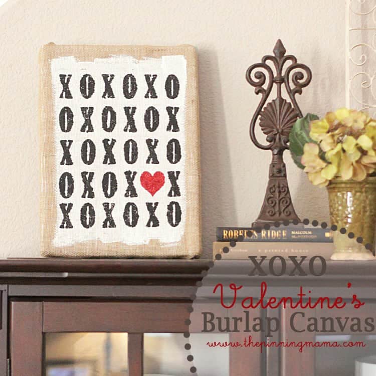 XOXO DIY Valentines Decor
