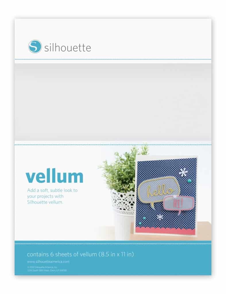 Silhouette Vellum sale and promo code