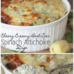 Best Ever Hot Spinach Artichoke Dip Recipe