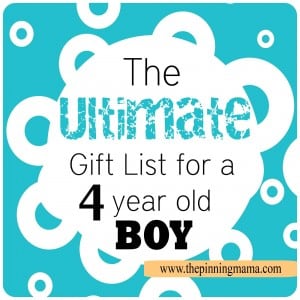 best gift for 4 years old boy