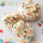Funfetti Breakfast Muffins made with a secret breakfast ingredient -- click here for recipe!