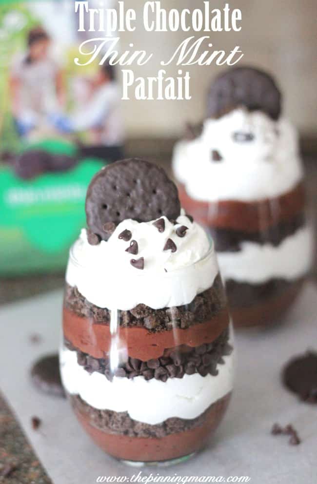 Triple Chocolate Thin Mint Parfait Recipe
