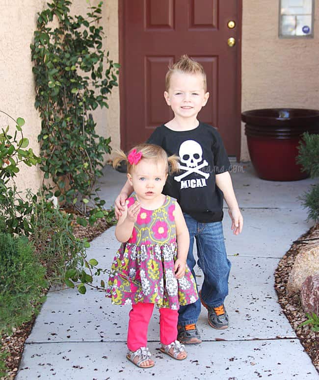 Customized Pirate Birthday Shirt with Silhouette Cameo and Heat Transfer
