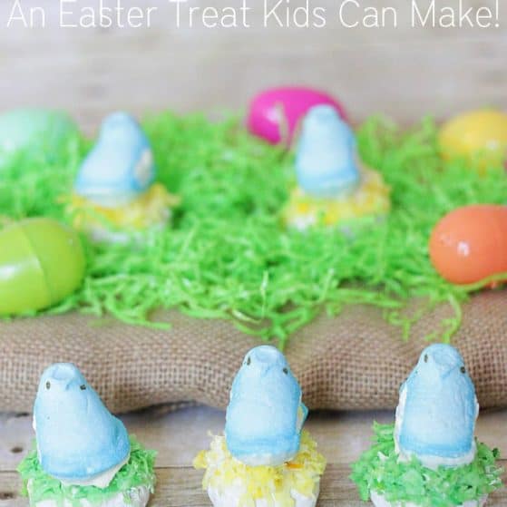 Peeps Birds Nest- The Perfect Easter Activity for Kids!