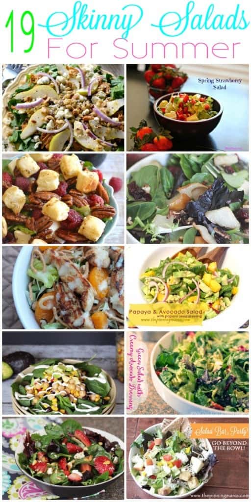 Skinny Salads for Summer