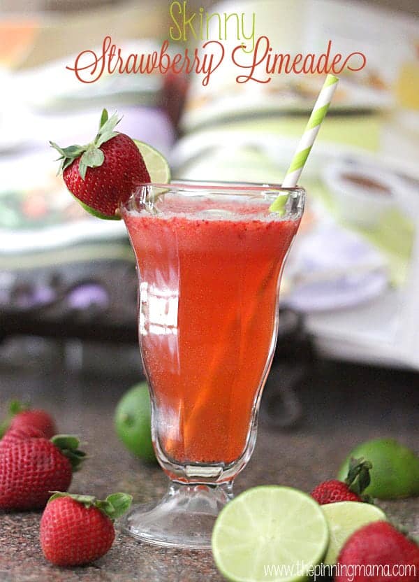 Skinny Strawberry Limeade Recipe