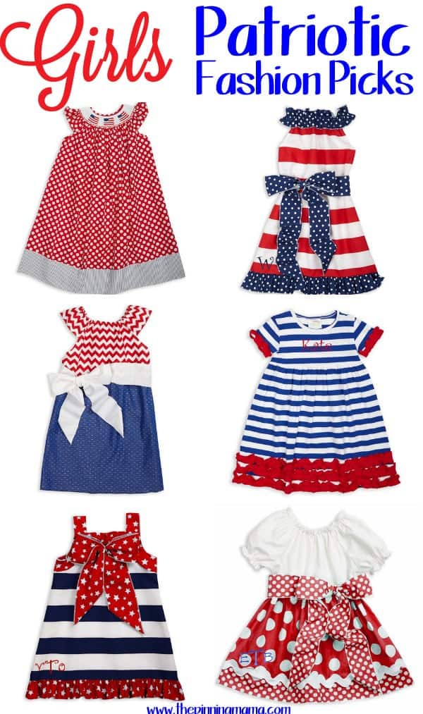 Little Girls 4th of July Outfit and Fashion Picks!