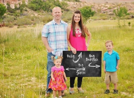 Pregnancy announcement idea