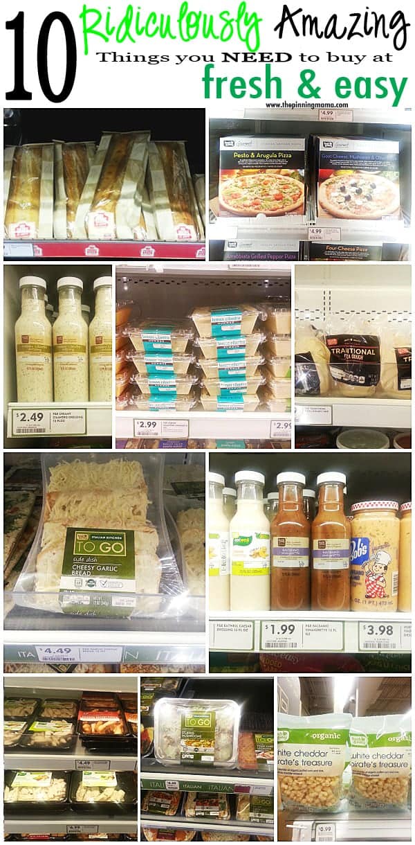 10 Amazingly Delicious Things You NEED to Try at Fresh & Easy - Some of my favorite foods of all time!