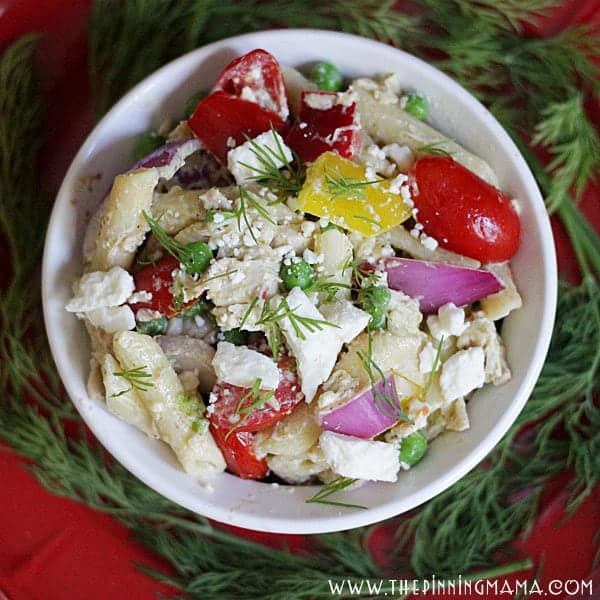 Greek Pasta - An Easy Weeknight Dinner