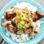 The Perfect Cilantro Lime Rice recipe! Not too tangy, but bursting with delicious flavors and tender, fluffy and a touch sticky in just the perfect way.