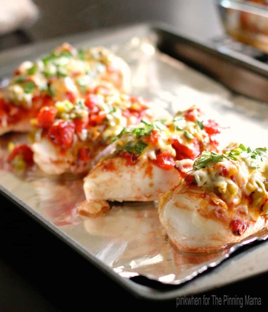 DELICIOUS and EASY -- That's my kind of dinner. Monterrey Chicken Bake