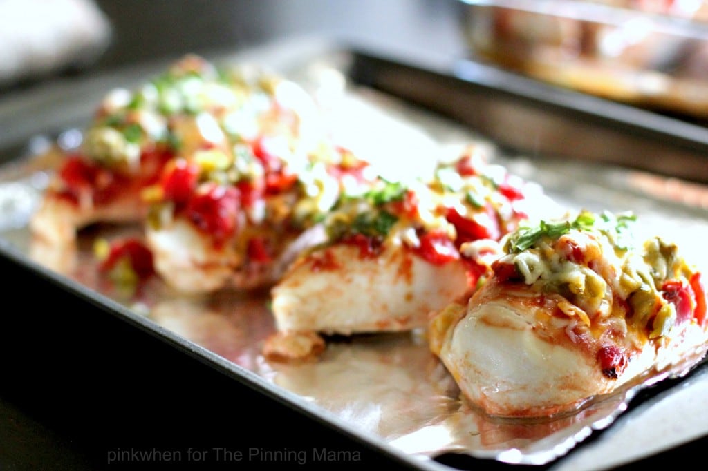 DELICIOUS and EASY -- That's my kind of dinner. Monterrey Chicken Bake