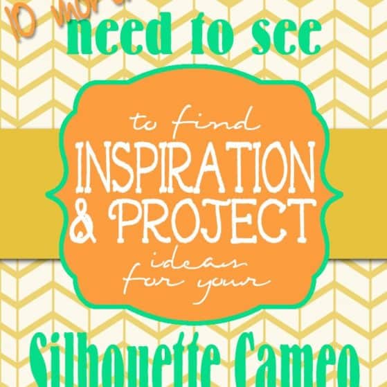 This list is AWESOME! The best blogs to find awesome Silhouette CAMEO projects, ideas, and inspiration - broken down by project type.